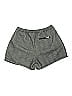 Armani Exchange 100% Cotton Chevron-herringbone Black Athletic Shorts Size 12 - photo 2