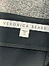 Veronica Beard Solid Black Blue Formal Skirt Size 14 - photo 3