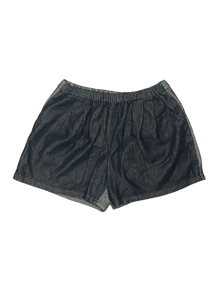 Armani Exchange 100% Cotton Chevron-herringbone Black Athletic Shorts Size 12 - photo 1