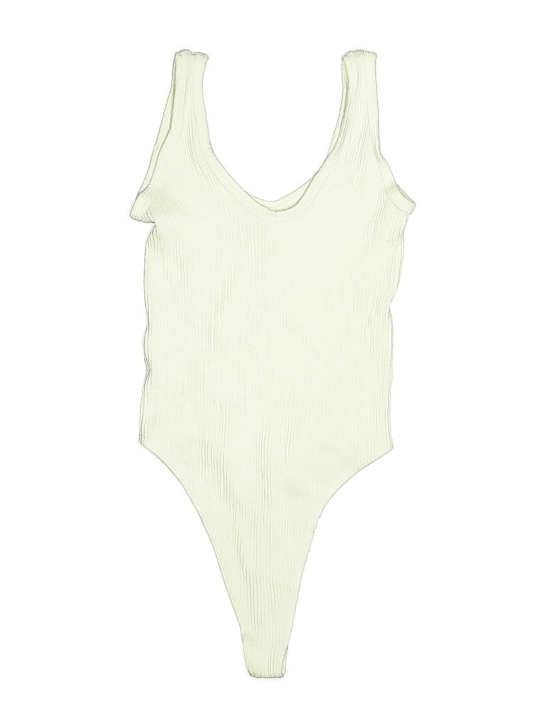 Pre-owned Out From Under Bodysuit In Green