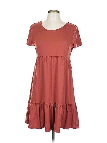 Pink Rose Casual Dress (view 1)