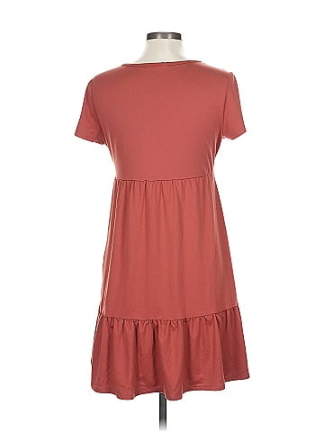 Pink Rose Casual Dress (view 2)