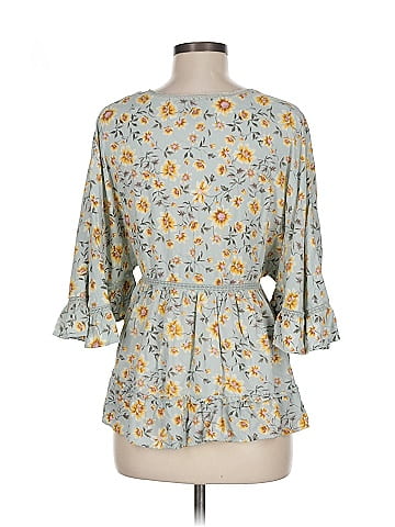 Angie 3/4 Sleeve Blouse (view 2)