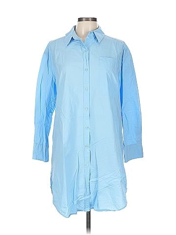 English Factory 3/4 Sleeve Button-Down Shirt (view 1)