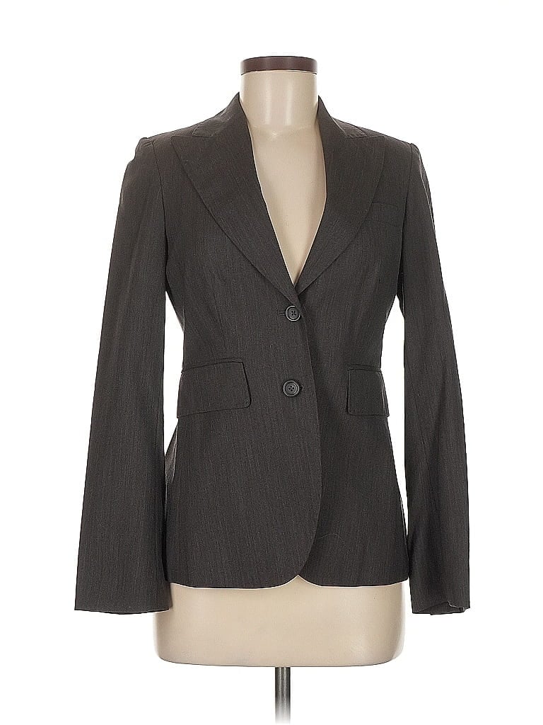Pre-owned Banana Republic Blazer Jacket In Gray