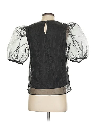 English Factory Short Sleeve Blouse (view 2)