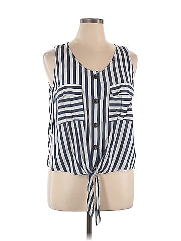 a.n.a. A New Approach Sleeveless Blouse (view 1)