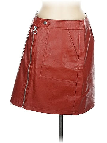 Only Faux Leather Skirt (view 1)