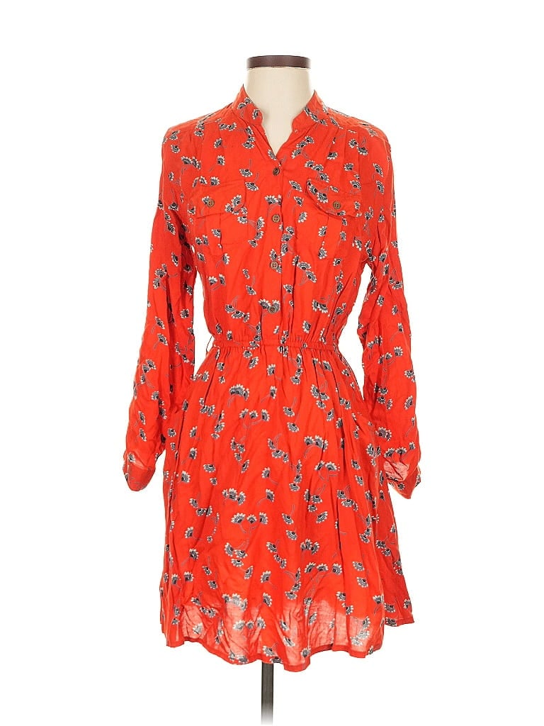 Pre-owned Angie Casual Dress In Orange
