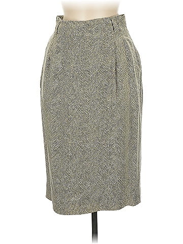 Ellen Tracy Silk Skirt (view 1)
