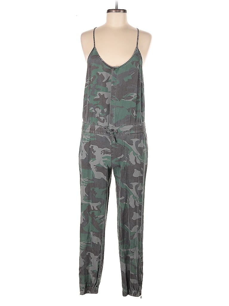 Pre-owned Pam & Gela Jumpsuit In Gray