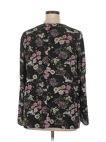 Kensie Long Sleeve Blouse (view 2)