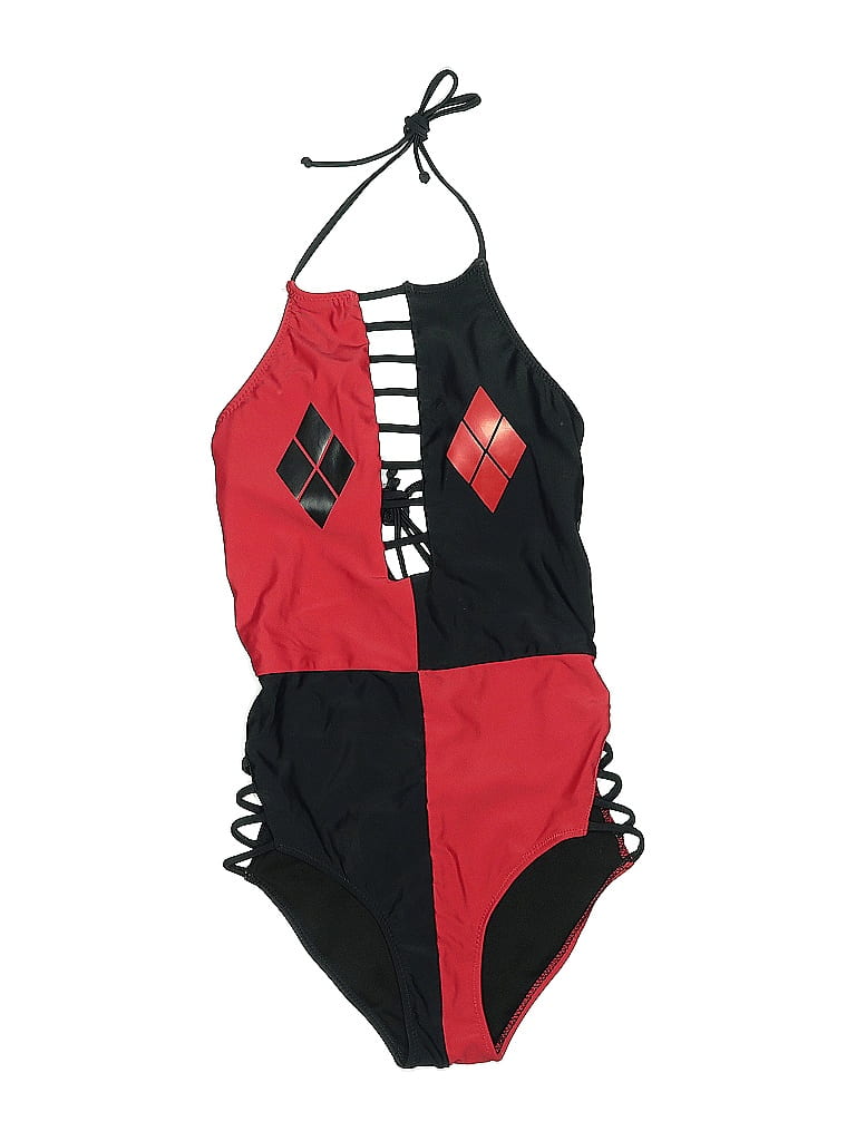 DC Comics Argyle Red One Piece Swimsuit Size S - 55% off | ThredUp