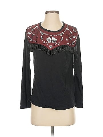 Sandro Long Sleeve Top (view 1)