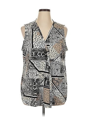 Dana Buchman Sleeveless Blouse (view 1)