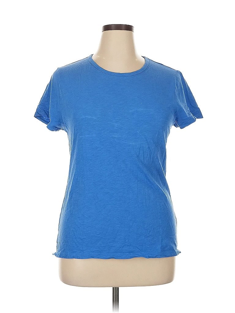 Pre-owned J.crew Mercantile Active T-shirt In Blue