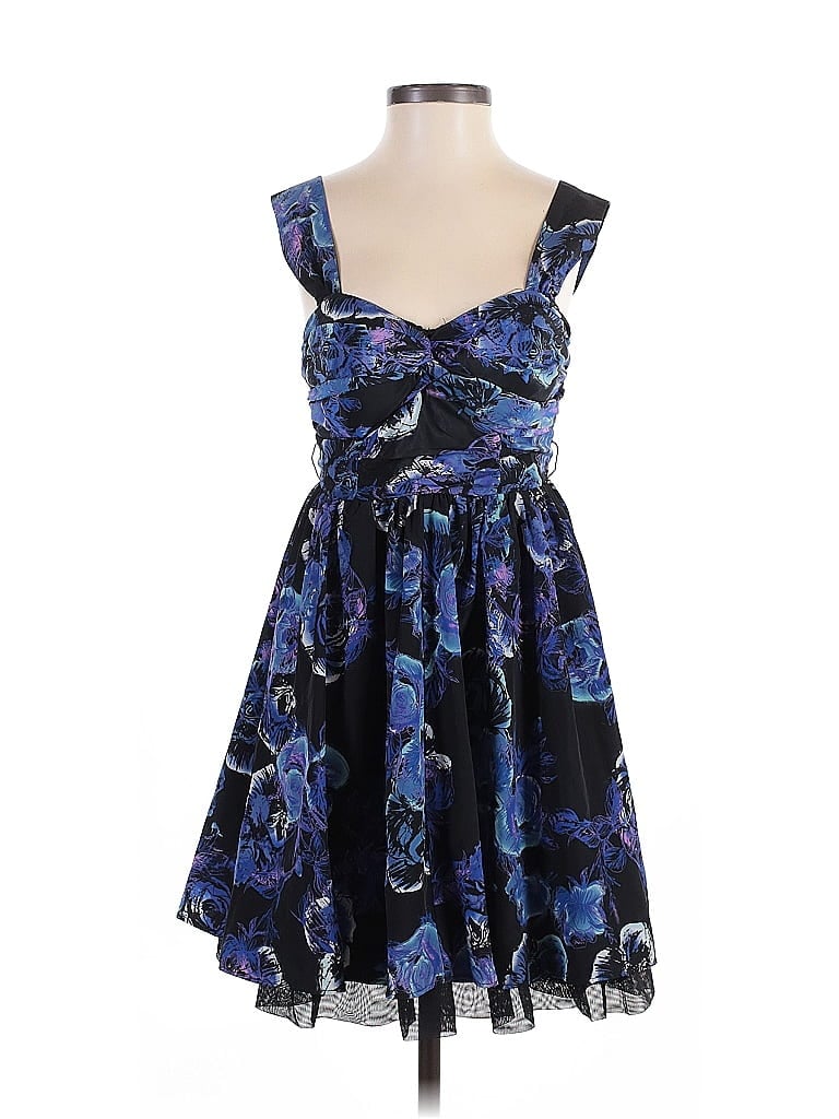 Pre-owned Candies Candie's Cocktail Dress In Blue