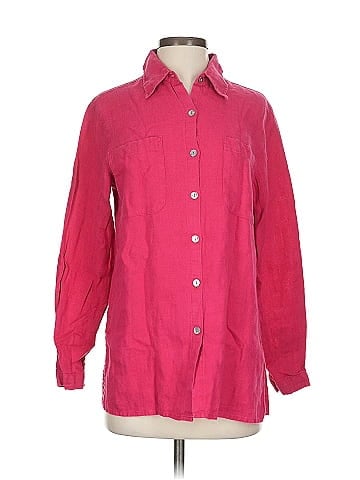 Chico's Design 3/4 Sleeve Button-Down Shirt (view 1)