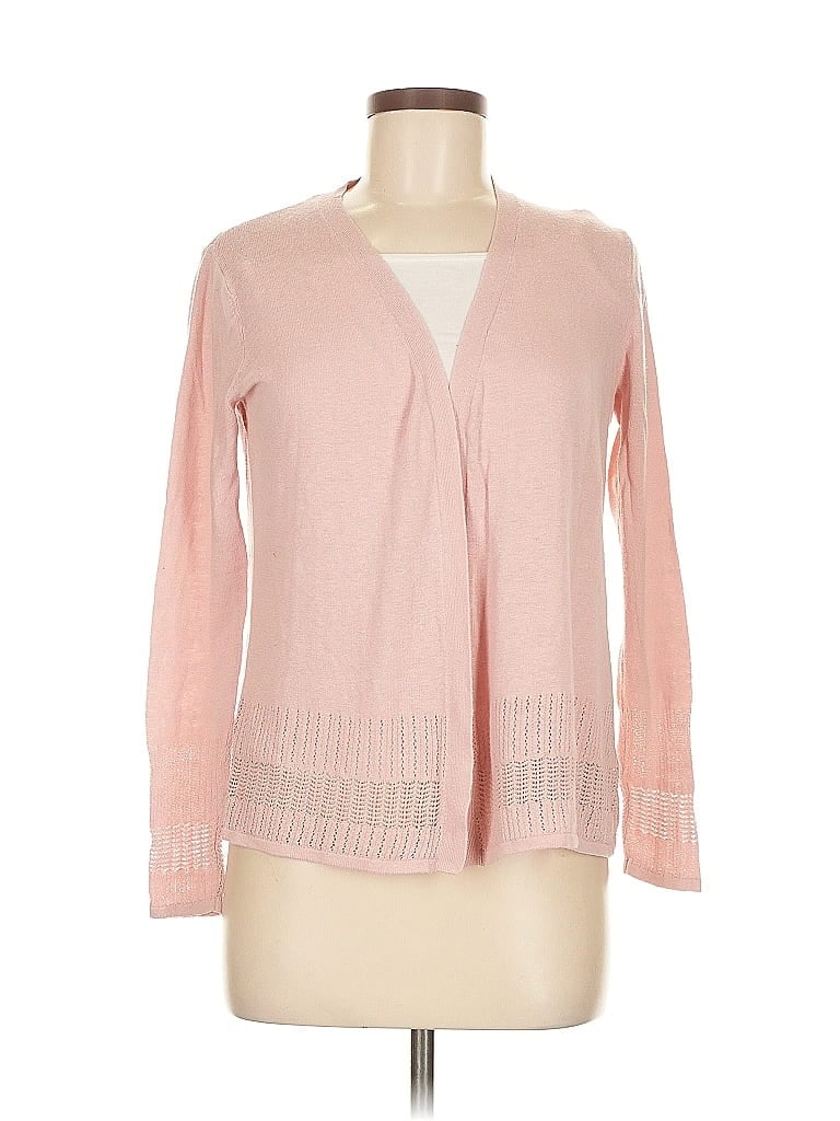 Pre-owned Nanette Lepore Cardigan Sweater In Pink