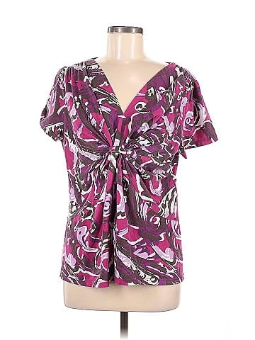 A.n.a Short Sleeve Blouse (view 1)