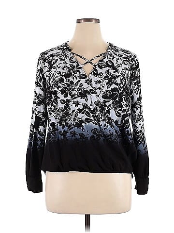 Rock & Republic Long Sleeve Blouse (view 1)