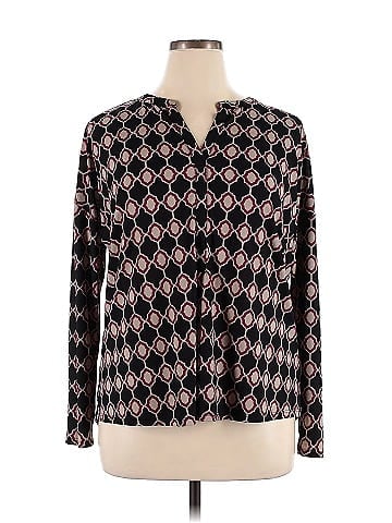 Dana Buchman Long Sleeve Blouse (view 1)