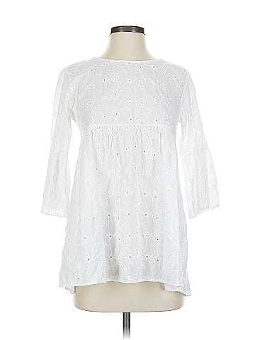 Chris & Carol 3/4 Sleeve Blouse (view 1)