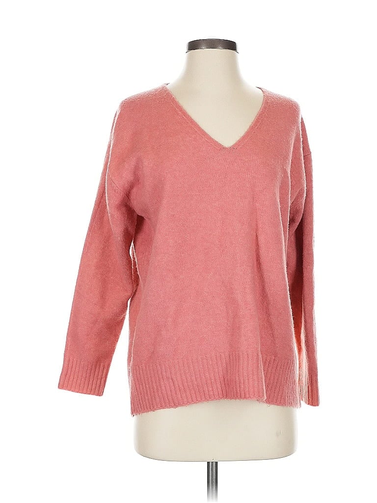 Pre-owned Mng Pullover Sweater In Pink