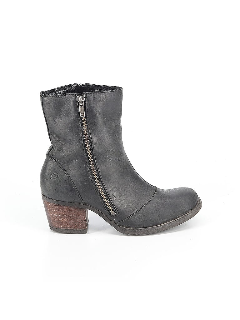 Born Handcrafted Footwear Gray Black Boots Size 8 - 67% off | ThredUp