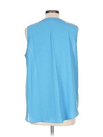 Ann Taylor Sleeveless Button-Down Shirt (view 2)