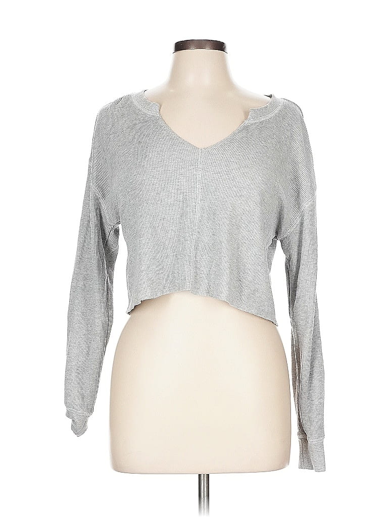 Click to view more detailed imagery on our partner's website Pre-owned Bp. Long Sleeve T-shirt In Gray