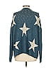 Easel 100% Acrylic Stars Blue Pullover Sweater Size S - photo 2
