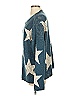 Easel 100% Acrylic Stars Blue Pullover Sweater Size S - photo 5