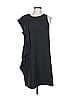 Chelsea28 Solid Black Cocktail Dress Size 10 - photo 1