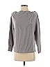 Gibson Look Gray Pullover Sweater Size S - photo 1