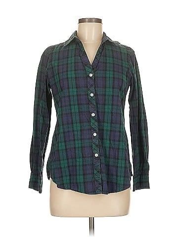 Foxcroft Long Sleeve Button-Down Shirt (view 1)