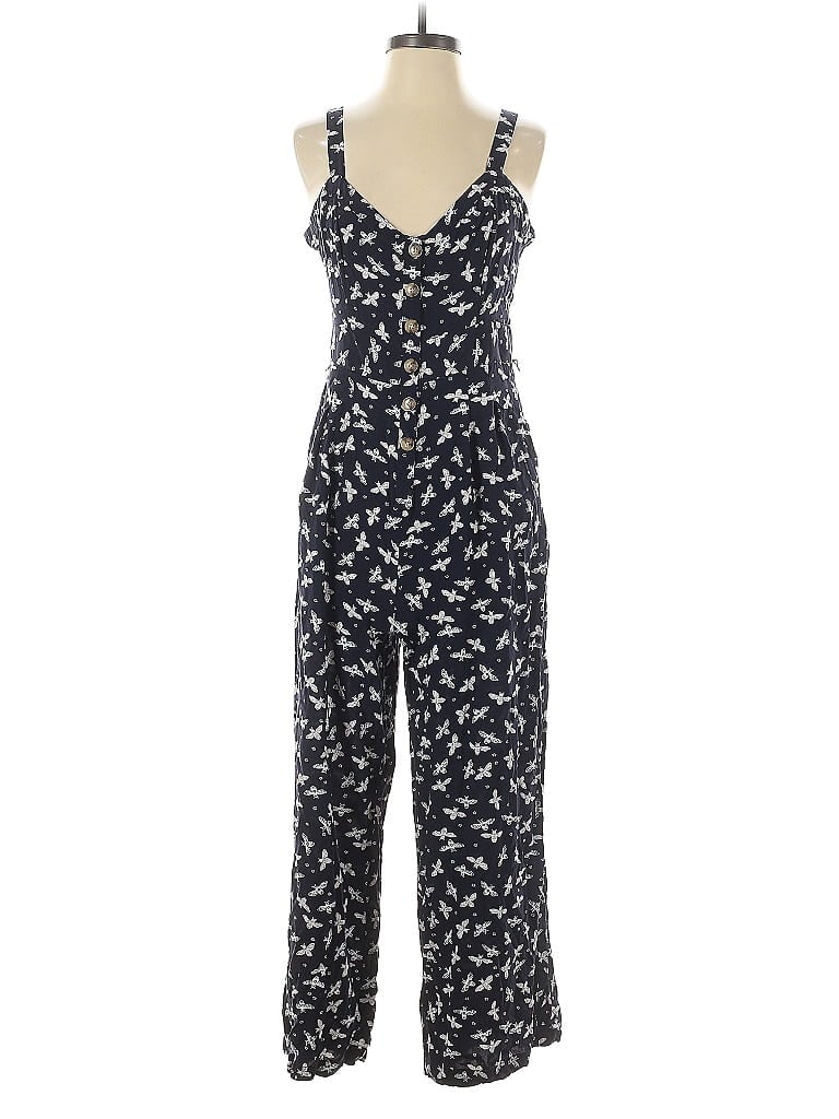 Pre-owned Ann Taylor Loft Jumpsuit In Blue