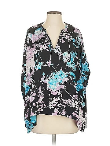 Diane von Furstenberg 3/4 Sleeve Silk Top (view 1)