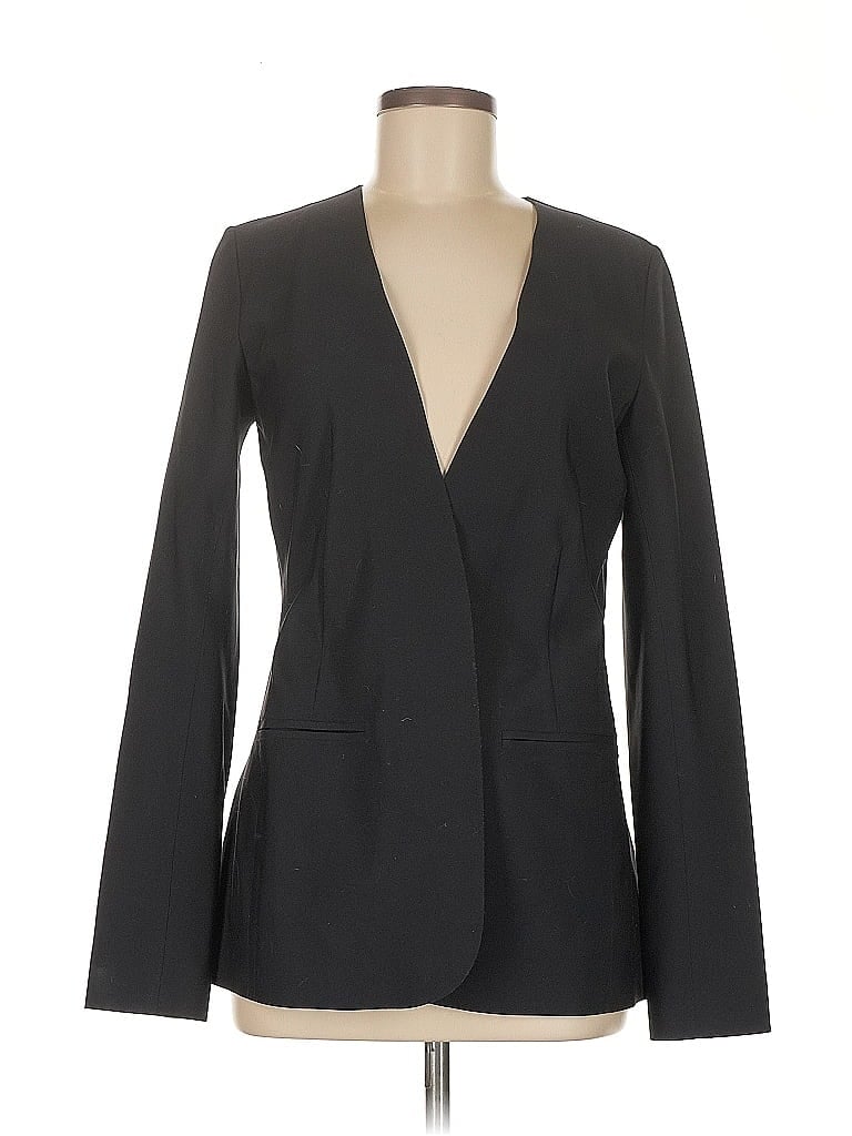 Pre-owned Athleta Blazer Jacket In Gray