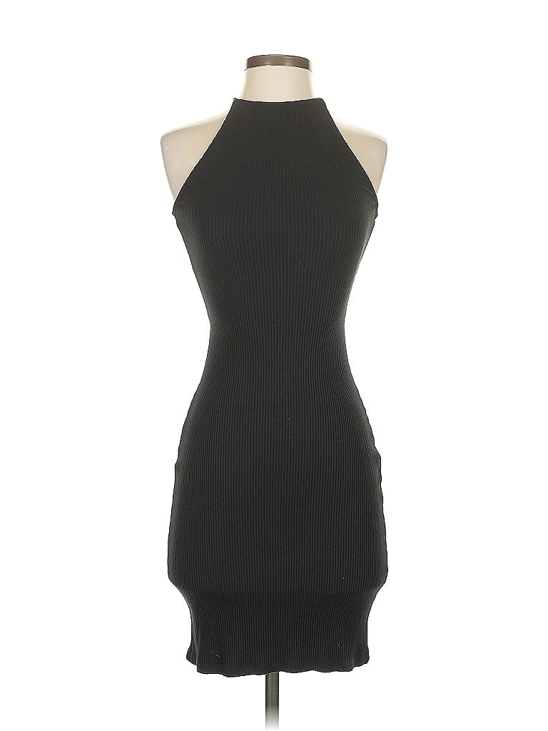 Pre-owned H&m Cocktail Dress In Black