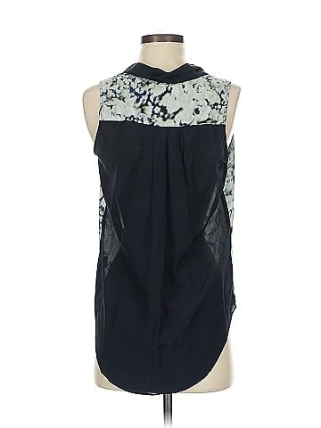 Greylin Sleeveless Silk Top (view 2)