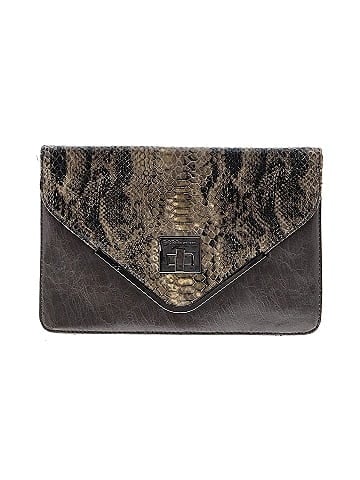 BCBGeneration Leather Clutch (view 1)