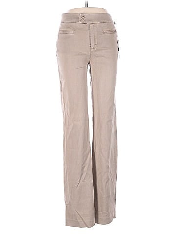 Ecru Casual Pants (view 1)