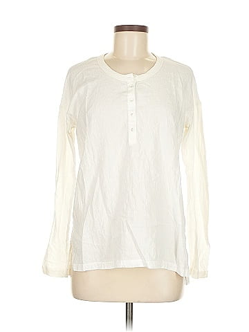 James Perse Long Sleeve Henley (view 1)