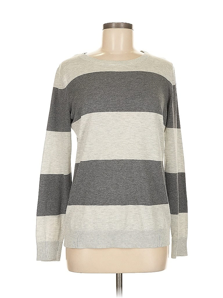 Pre-owned Old Navy Pullover Sweater In Gray