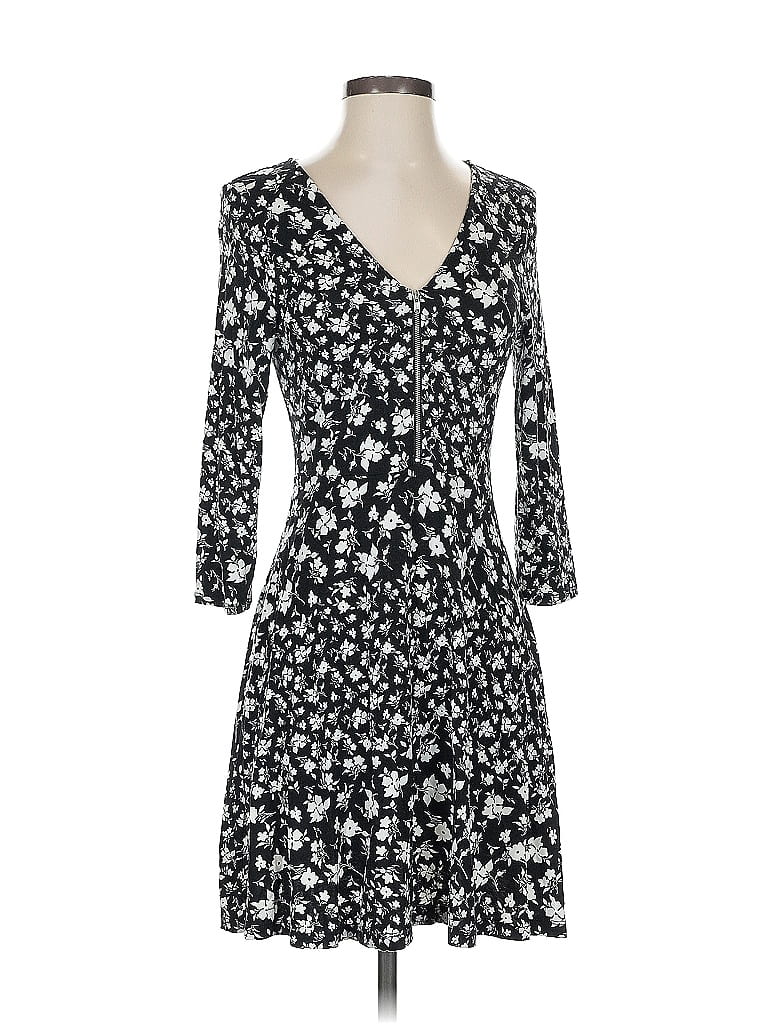 Pre-owned Express Casual Dress In Black