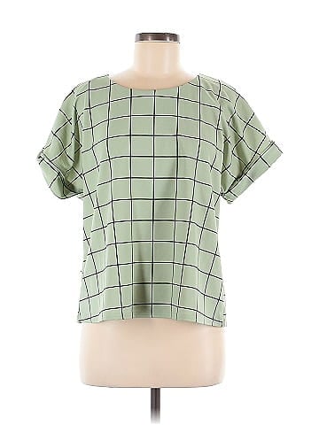 MELLODAY Short Sleeve Blouse (view 1)