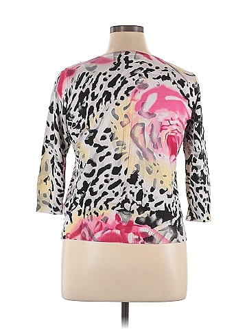 Joseph A. 3/4 Sleeve Top (view 2)