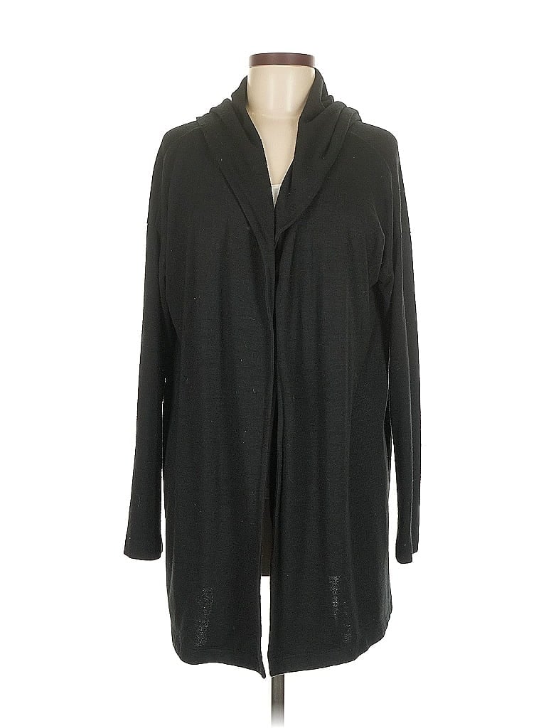 Pre-owned Gap Cardigan Sweater In Black