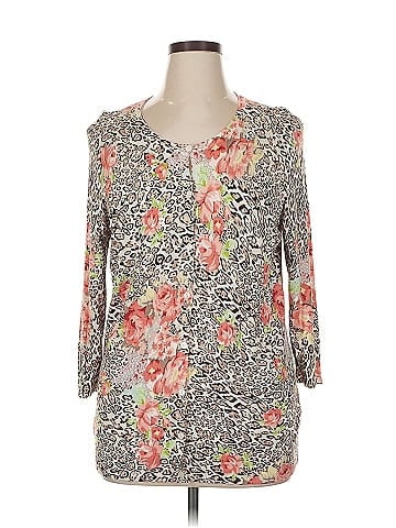 Joseph A. 3/4 Sleeve Blouse (view 1)